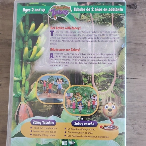 Set Of 2 Dvds The Adventures Of Zobey: Barn Dance Party And Jungle Jive - Picture 5 of 5